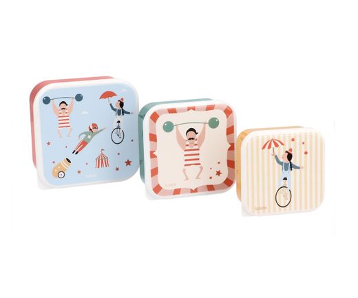 3 Cajas Almuerzo Circus Show