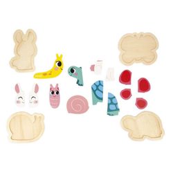 4 Puzzles Evolutivos Jardin