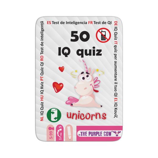 50 Iq quiz unicornios