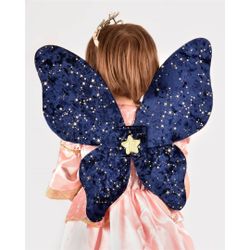 alas de Mariposa Azul Noche