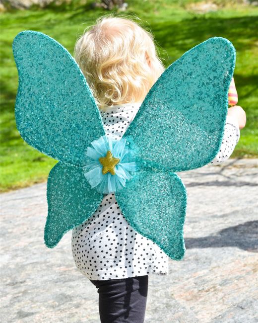 Alas de Mariposa Turquesa