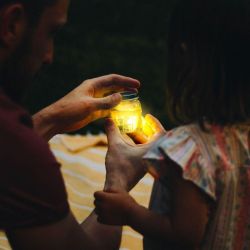 Alex-Amarillo Cubos de Luz (4 uds)