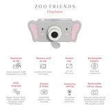 Amigos del zoológico elefante- Zoofamily