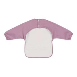 Babero impermeable de manga larga-Sra. Pavo real