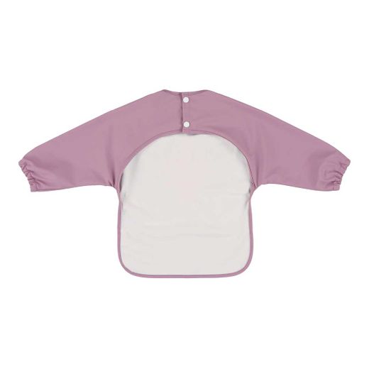 Babero impermeable de manga larga-Sra. Pavo real