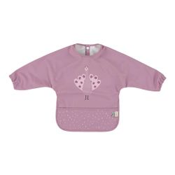 Babero impermeable de manga larga-Sra. Pavo real