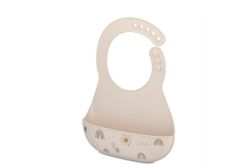 Babero Silicona Arcoiris