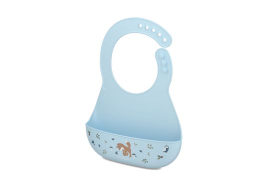 Babero Silicona Forest Friends