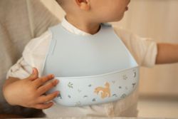 Babero Silicona Forest Friends