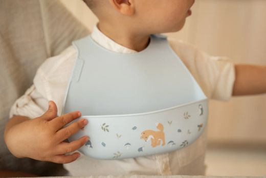 Babero Silicona Forest Friends