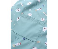 Babi con Botones Pandas in Space Personalizable