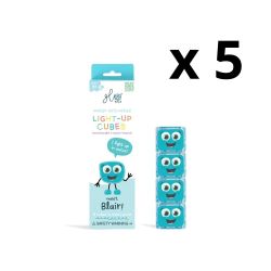 Blair-Azul Cubos de Luz (4uds)