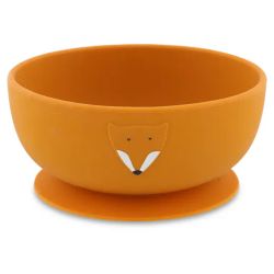 Bol de silicona con ventosa- Sr.Zorro