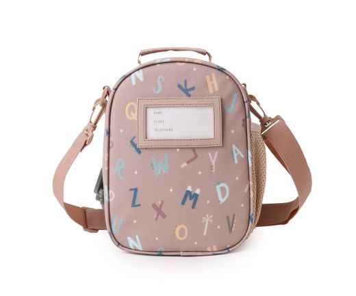 Bolsa Merienda Térmica 3D Funny Letters Personalizable