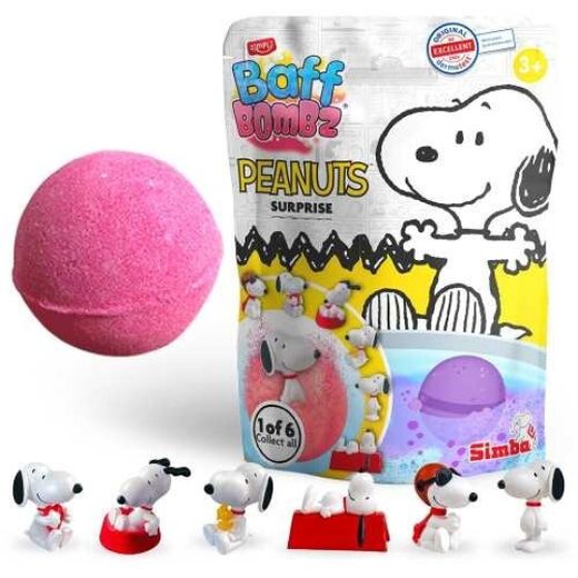 BOMBA DE BAÑO Sorpresa Snoopy 1x100gr