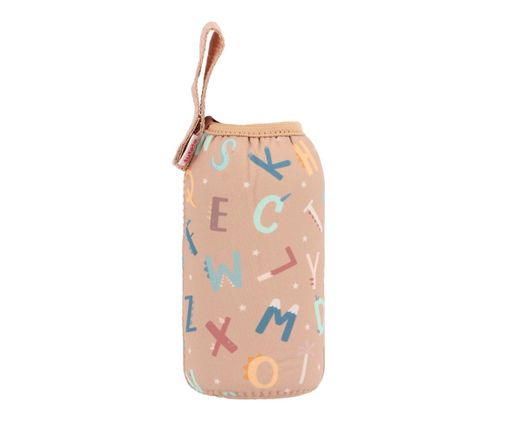 Botella Acero con Funda Funny Letters 500ml