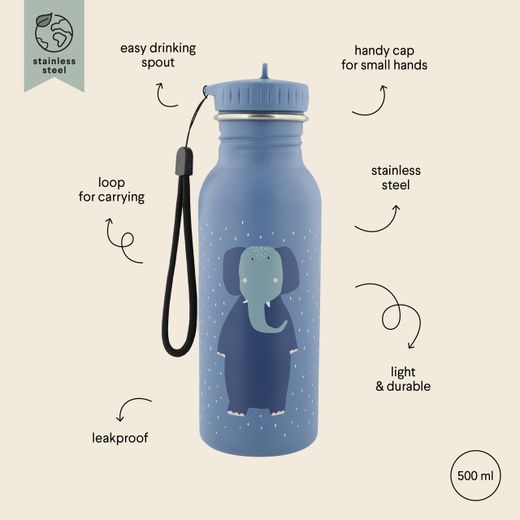 Botella Sra. Elefante 500ml Trixie