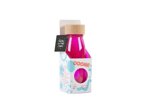 Botella Sensorial Brilla En La Oscuridad Pink