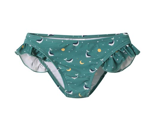 Braguita bañador colección ballenas verdes
