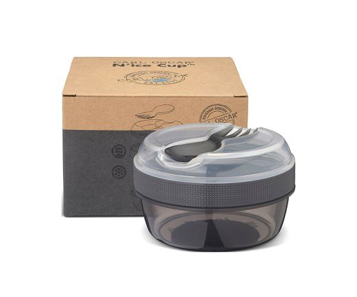 Caja Almuerzo con Tapa Refrigerante N'ice Cup Grey