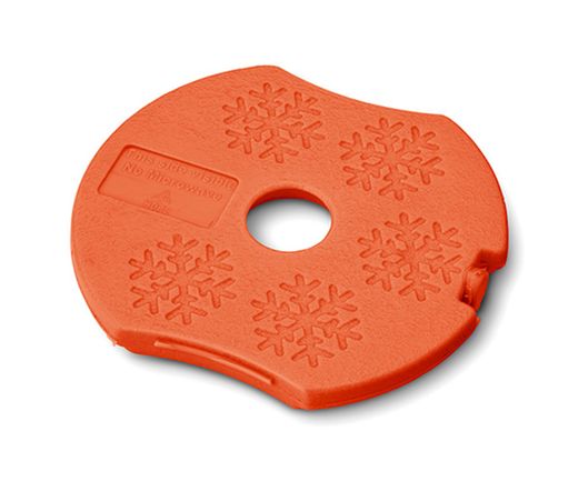 Caja Almuerzo con Tapa Refrigerante N'ice Cup Naranja