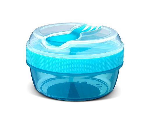 Caja Almuerzo con Tapa Refrigerante N'ice Cup Turquesa