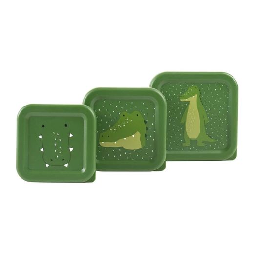 Caja de almuerzo 3pcs Sr.Cocodrilo- Trixie