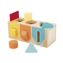 Caja Sensorial Con Formas Geométricas