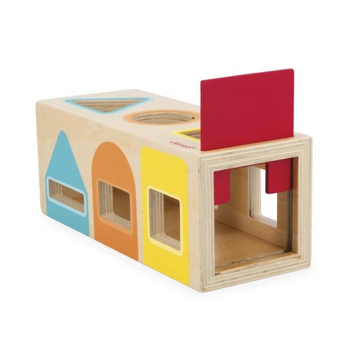 Caja Sensorial Con Formas Geométricas