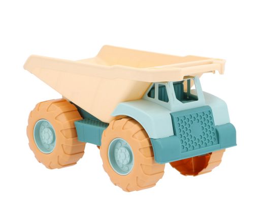 Camión volquete verde