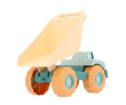 Camión volquete verde