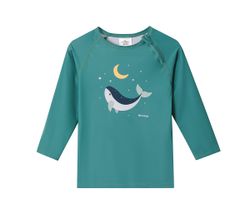 Camiseta Manga Larga SPF50+ Ballenas Verde