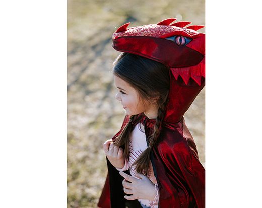 Capa dragón metálico