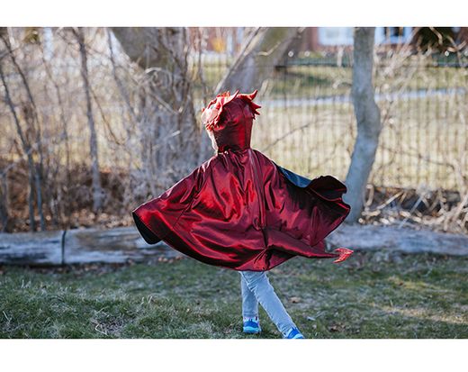 Capa dragón metálico