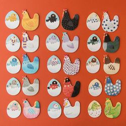 Chicks and chickens memo- Lonji