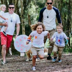 Colgante Mordedor Robot Rojo