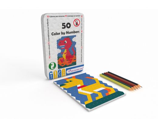 Colorea por números