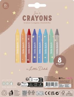 Crayones de cera Jim Little Dutch