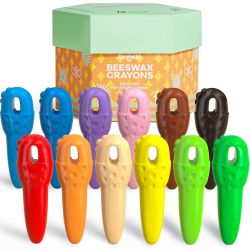 Crayones Llave de Cera de Abeja (12 uds)