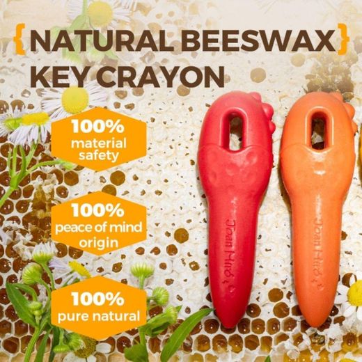 Crayones Llave de Cera de Abeja (12 uds)