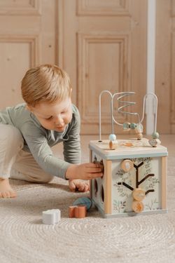 Cubo actividades forest friend Little Dutch