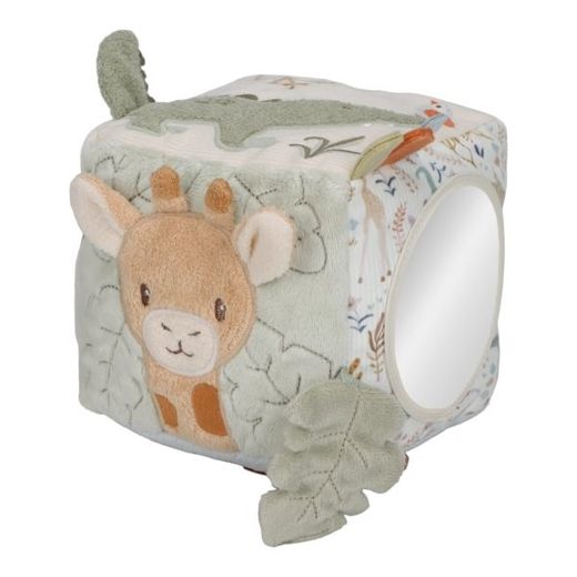 Cubo blandito de actividades safari