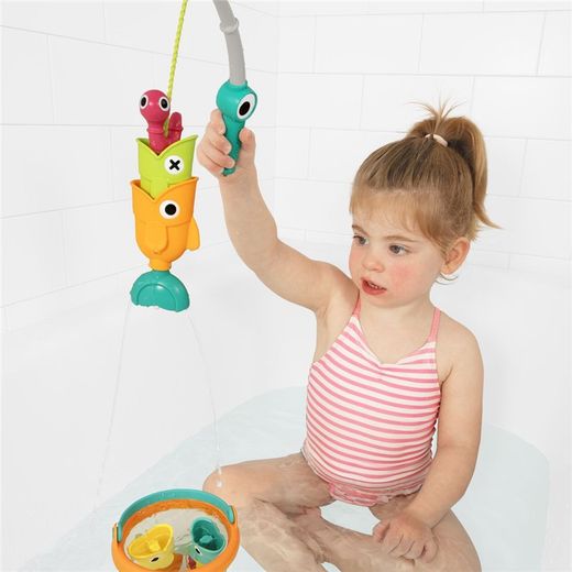 Cubo con Juego de Pesca