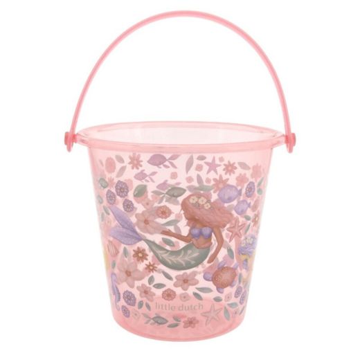 Cubo de playa sirena