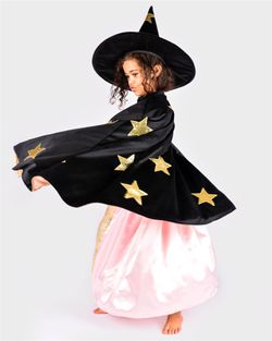 Disfraz Brujo/Bruja 3-8 años