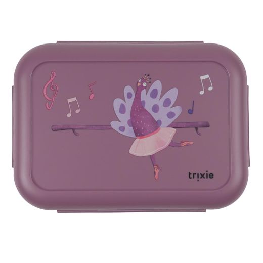 Fiambrera con clips Sra. Pavo real- Trixie
