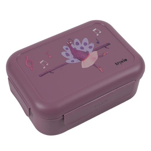 Fiambrera con clips Sra. Pavo real- Trixie