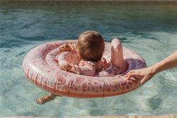 Flotador bebé sirenas