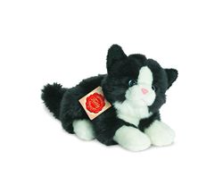 Gato negro y blanco 20cm