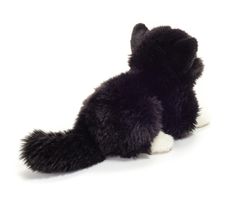 Gato negro y blanco 20cm